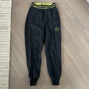 black and yellow stella mccartney joggers